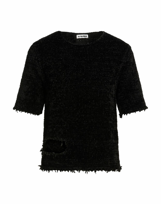 Photo: Jil Sander Mens Sweater in Black