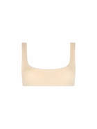 MC2 Saint Barth Woman Beige Classic Crinkle Bralette Naima