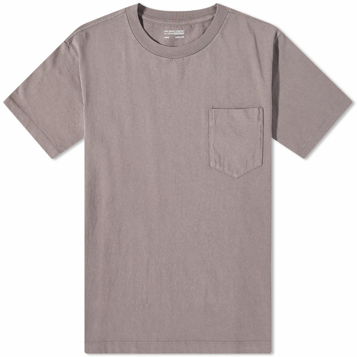 Lady White Co. Men's Balta Pocket T-Shirt in Dust Grey Lady White Co.