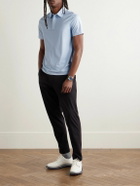 G/FORE - Stretch-Jacquard Golf Polo Shirt - Blue