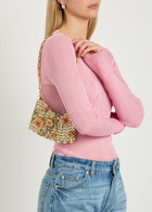 Rabanne 1969 Nano Embellished Metal Disc Shoulder bag - Gold - One Size