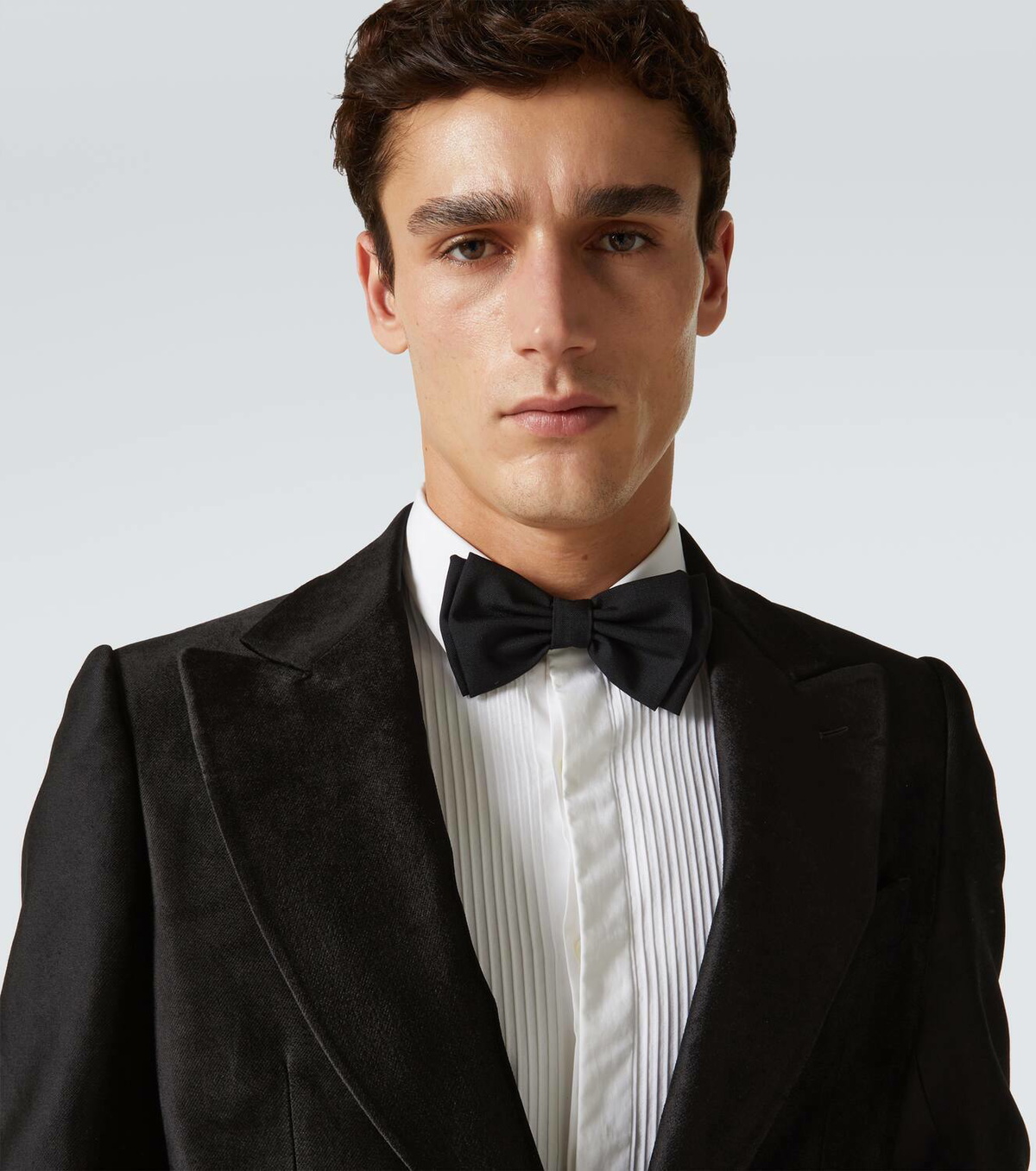 Lardini Wool and mohair bow tie