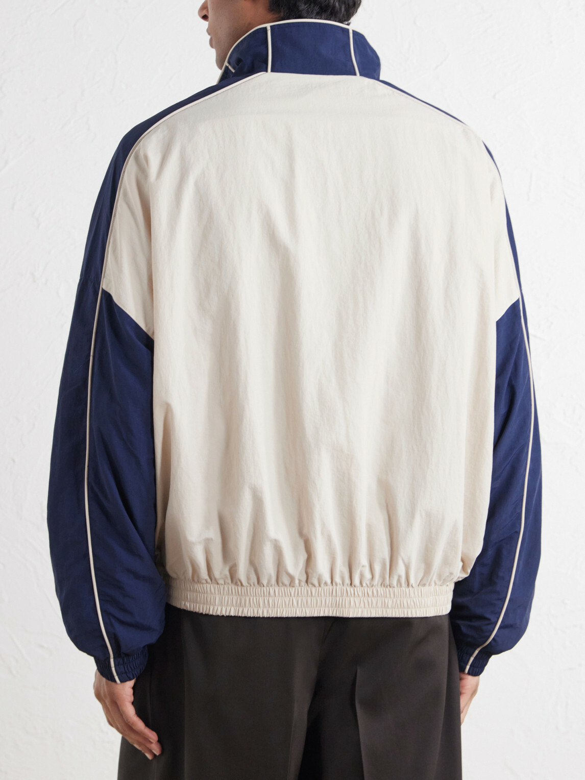 Willy Chavarria - Bad Body Cotton-Jersey Track Jacket - Blue