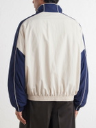 Willy Chavarria - Bad Body Cotton-Jersey Track Jacket - Blue