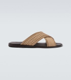 Manolo Blahnik Tex suede sandals