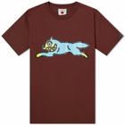 ICECREAM Men's Running Dog T-Shirt in Brown