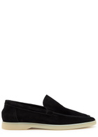 Aurélien Yacht Suede Loafers Black