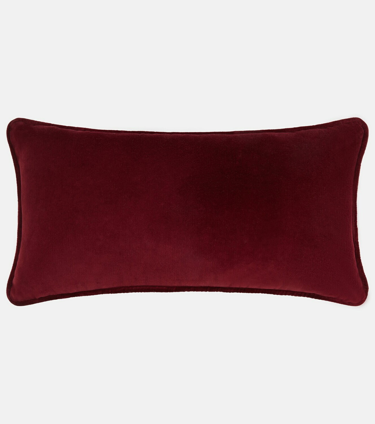 Les-Ottomans Embroidered cotton velvet cushion