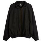 Adidas x Willy Chavarria Twill Track Jacket in Black
