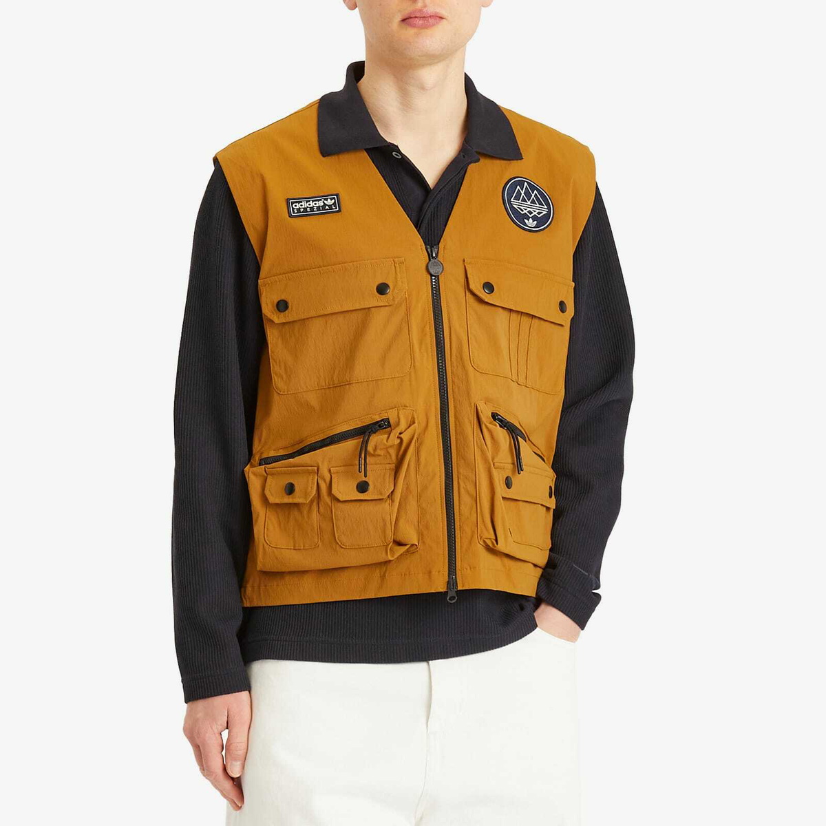 Adidas Men's Wardour SPZL Vest in Bronze Strata adidas