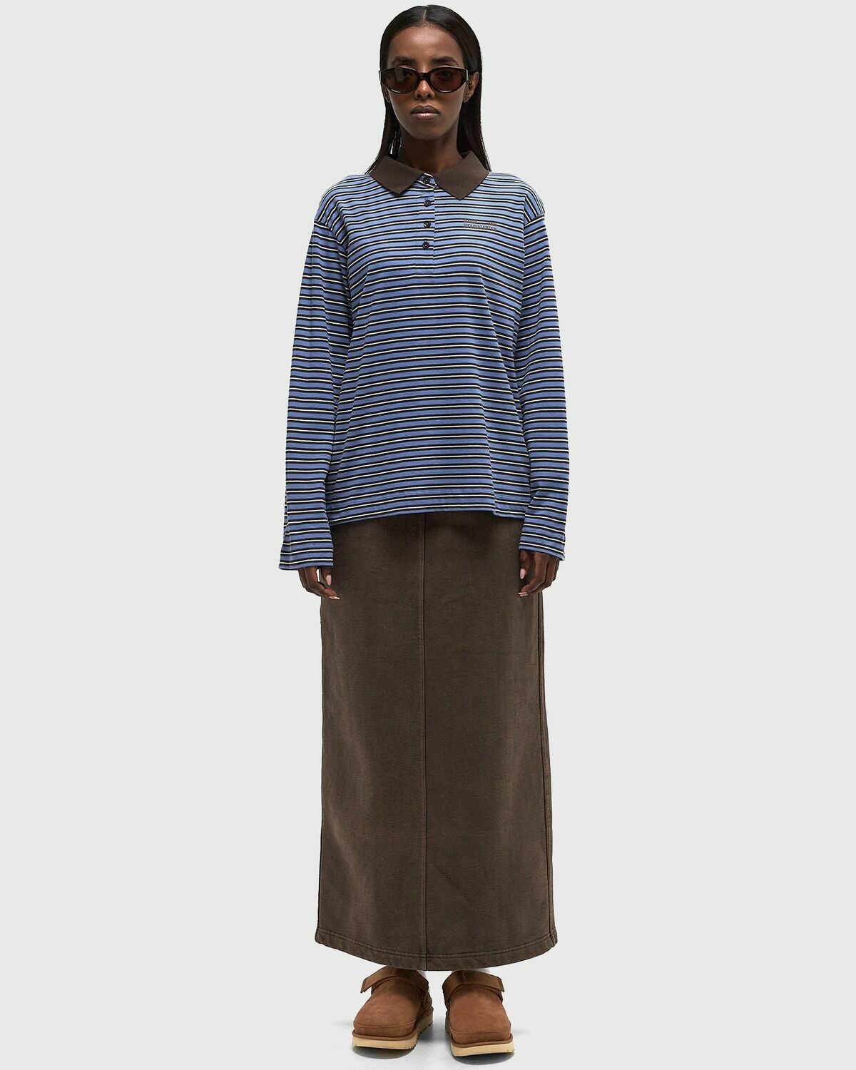 Baum und Pferdgarten JEANNI POLO Blue Womens Longsleefe