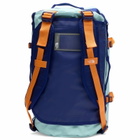 The North Face Men's Base Camp Duffel Expedition - S in Canal Blue/Bold Blue/Papaya 