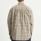 FrizmWORKS Men's Uneven Check Shirt in Yellow