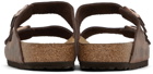 Birkenstock Brown Regular Arizona Soft Footbed Sandals