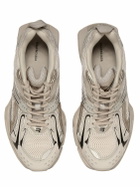 BALENCIAGA - X-pander Mesh & Faux Leather Sneakers