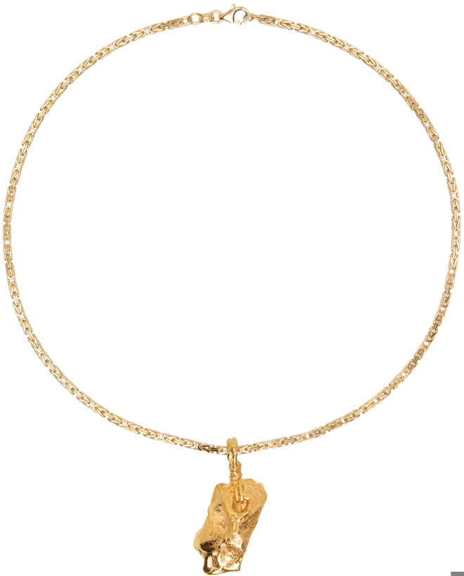 Photo: Alighieri Gold 'The Molten Memory' Necklace