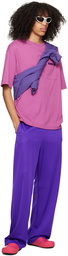 BLUEMARBLE Purple Pocket T-Shirt