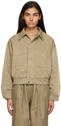Birrot Khaki Giwa Bomber Jacket