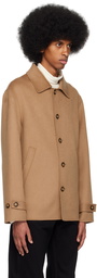 Filippa K Brown Brushed Jacket