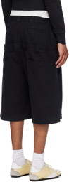 ABRA SSENSE Exclusive Black Double Shorts