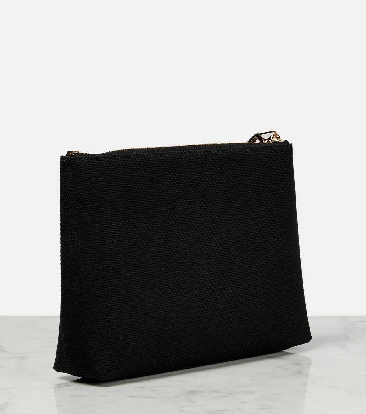 Givenchy - Logo cotton-blend canvas clutch
