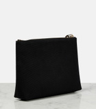 Givenchy - Logo cotton-blend canvas clutch