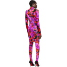 Richard Quinn Red Floral Dress