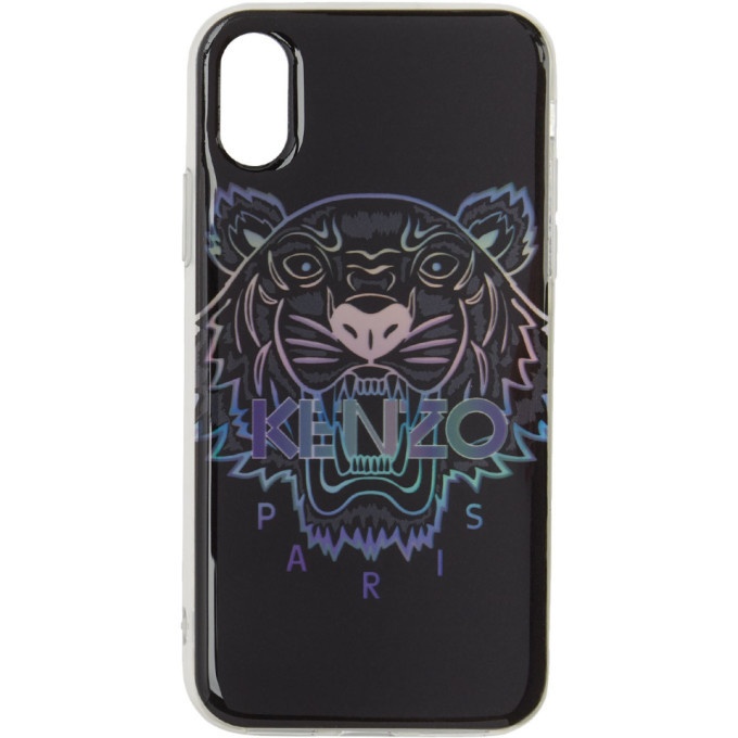 Photo: Kenzo Black Limited Edition Holiday Tiger iPhone XS Max Case