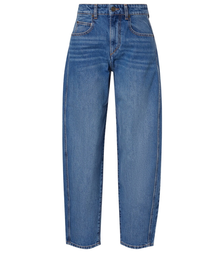 Photo: Isabel Marant Oriane barrel-leg jeans