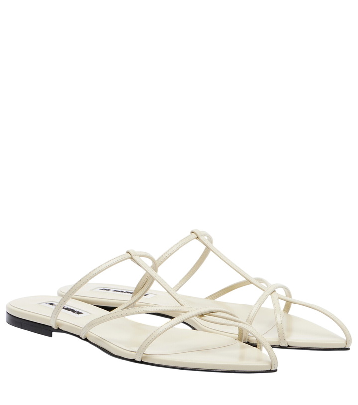 Photo: Jil Sander Cage leather sandals
