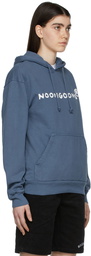 Noon Goons Blue Cotton Hoodie