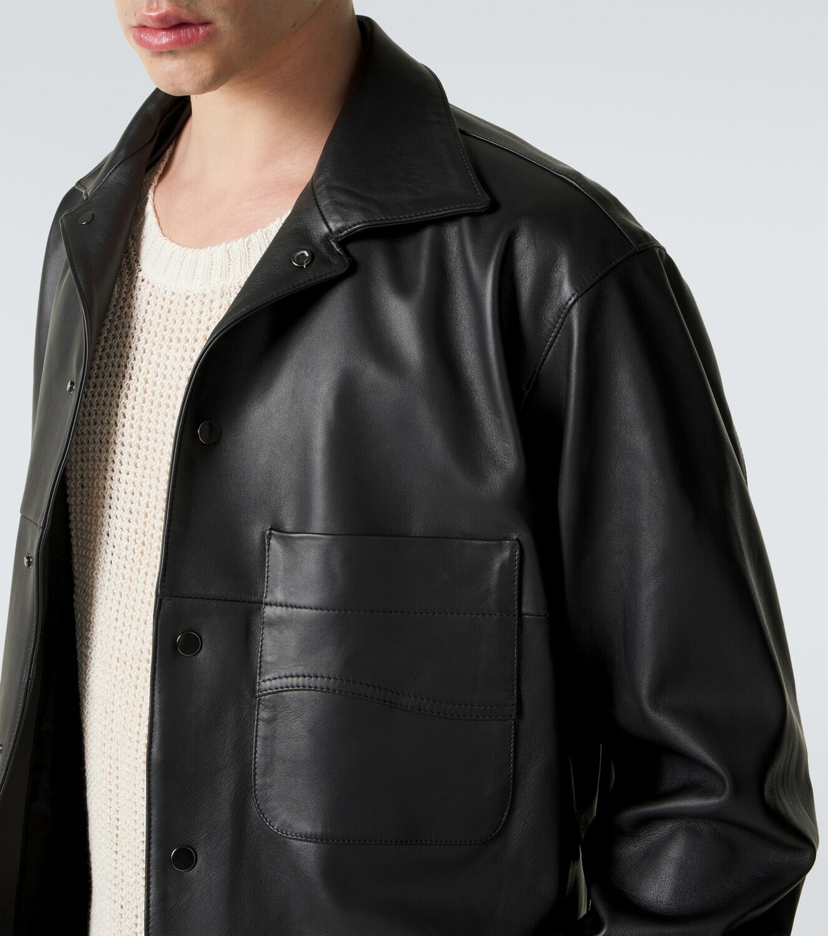 Stòffa Leather jacket