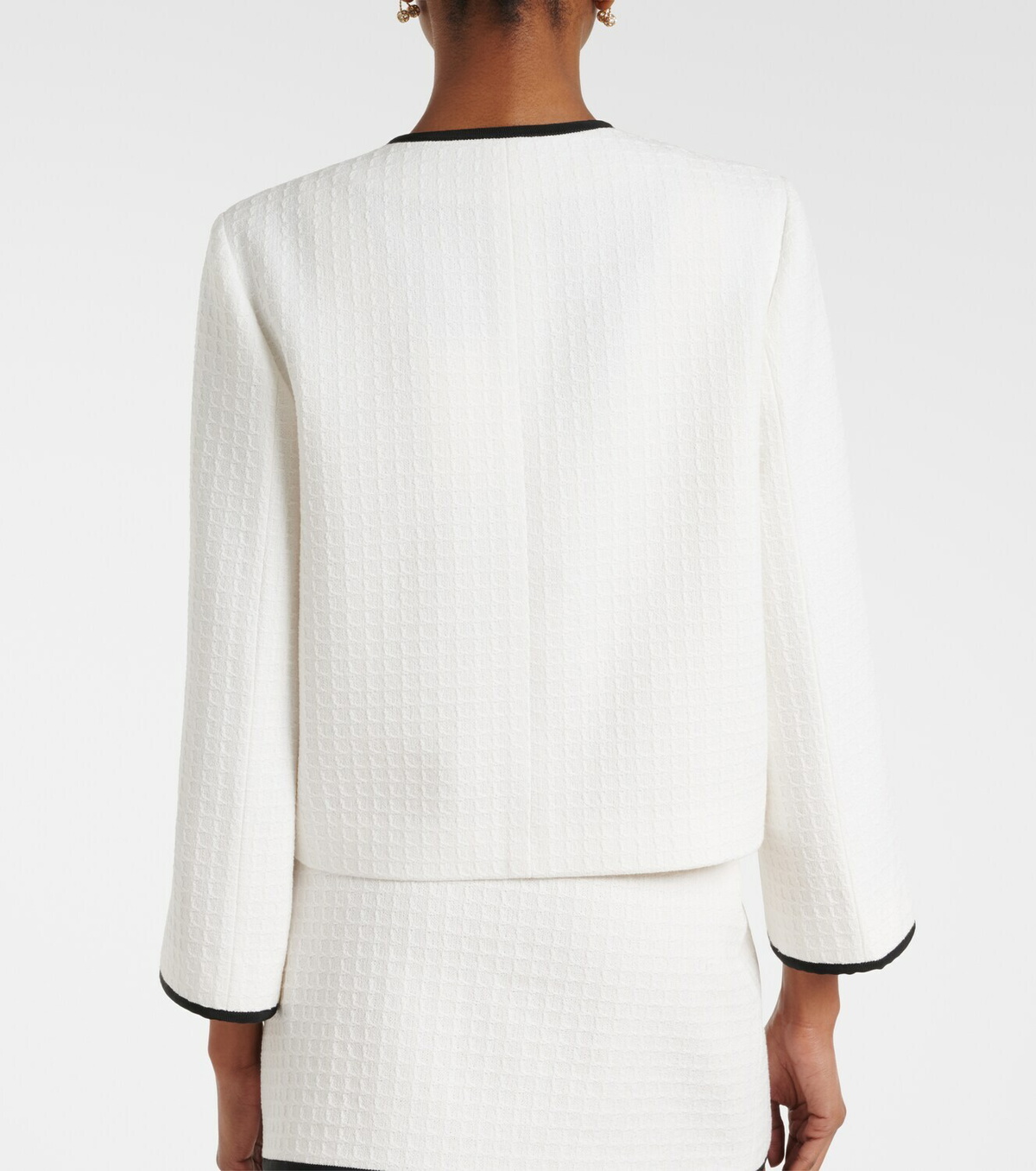 Valentino Cotton tweed jacket