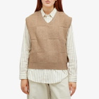 DUNST Women's Essential Knit Vest in Camel