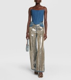 Giuseppe di Morabito High-rise embellished jeans
