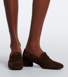 Prada Suede loafer pumps