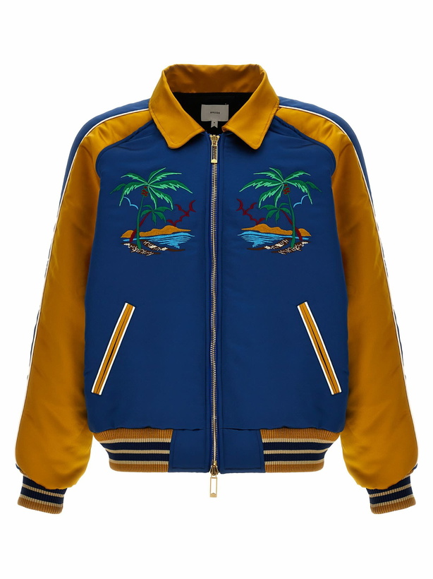 Photo: Rhude palm Eagles Souvenir Bomber Jacket