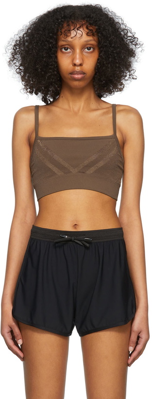 Photo: Filippa K Brown Nylon Sport Bra