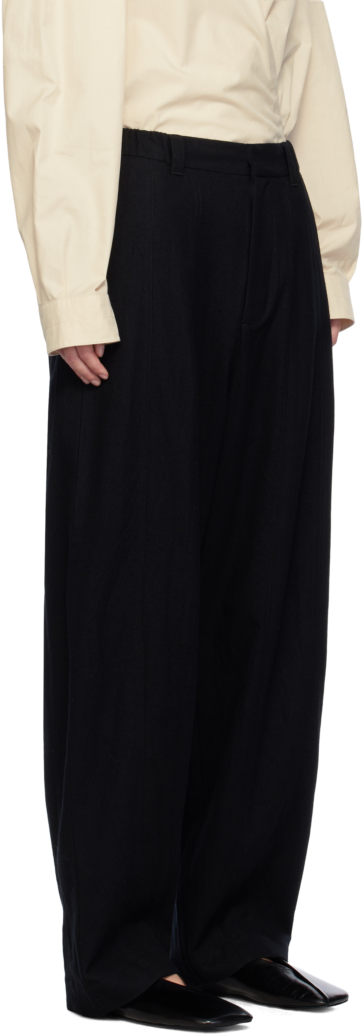 Toogood Black 'The Hiker' Trousers
