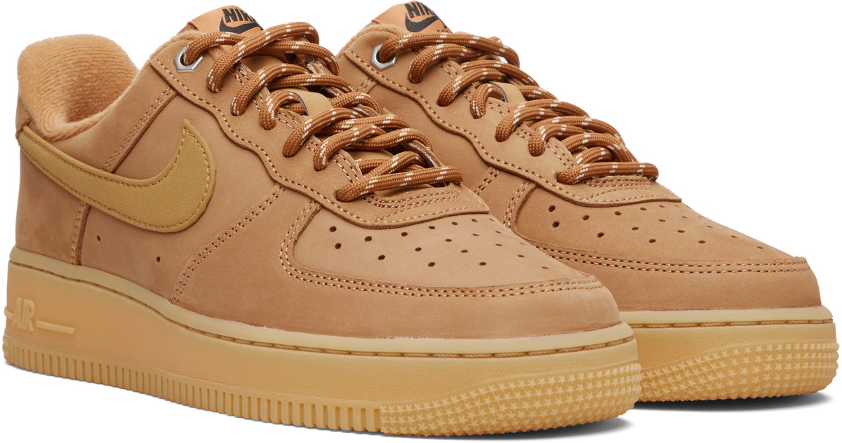 Nike Tan Air Force 1 '07 WB Sneakers