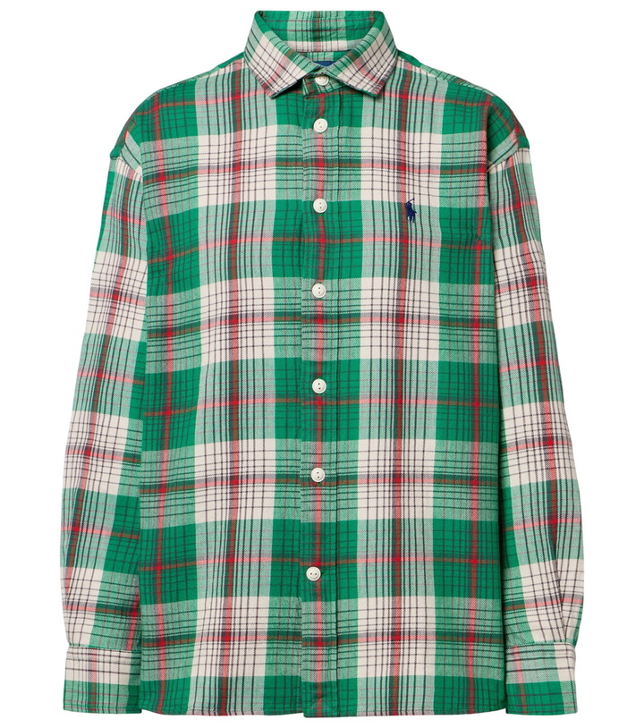 Photo: Polo Ralph Lauren Plaid cotton twill shirt