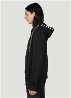 Craig Green - Laced Hooded Sweatshirt in Black