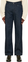 LEMAIRE Indigo Curved Jeans