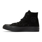 Converse Black Velvet Chuck 70 Hi Sneakers