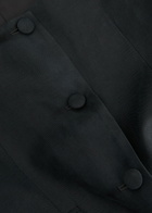 Remain BY Birger Christensen Open Neck Fitted Woven Jacket Black
