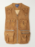Polo Ralph Lauren - Suede Utility Vest - Brown