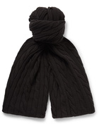 Loro Piana - Cable-Knit Baby Cashmere Scarf