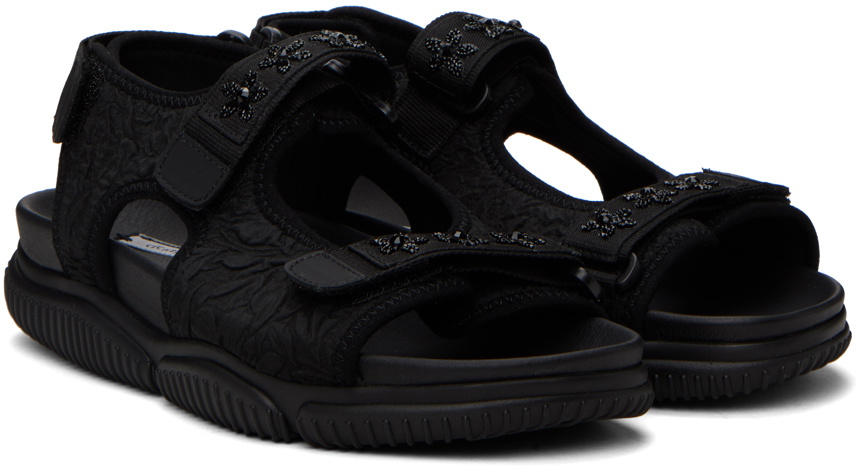 Cecilie Bahnsen Black Valeria Sandals
