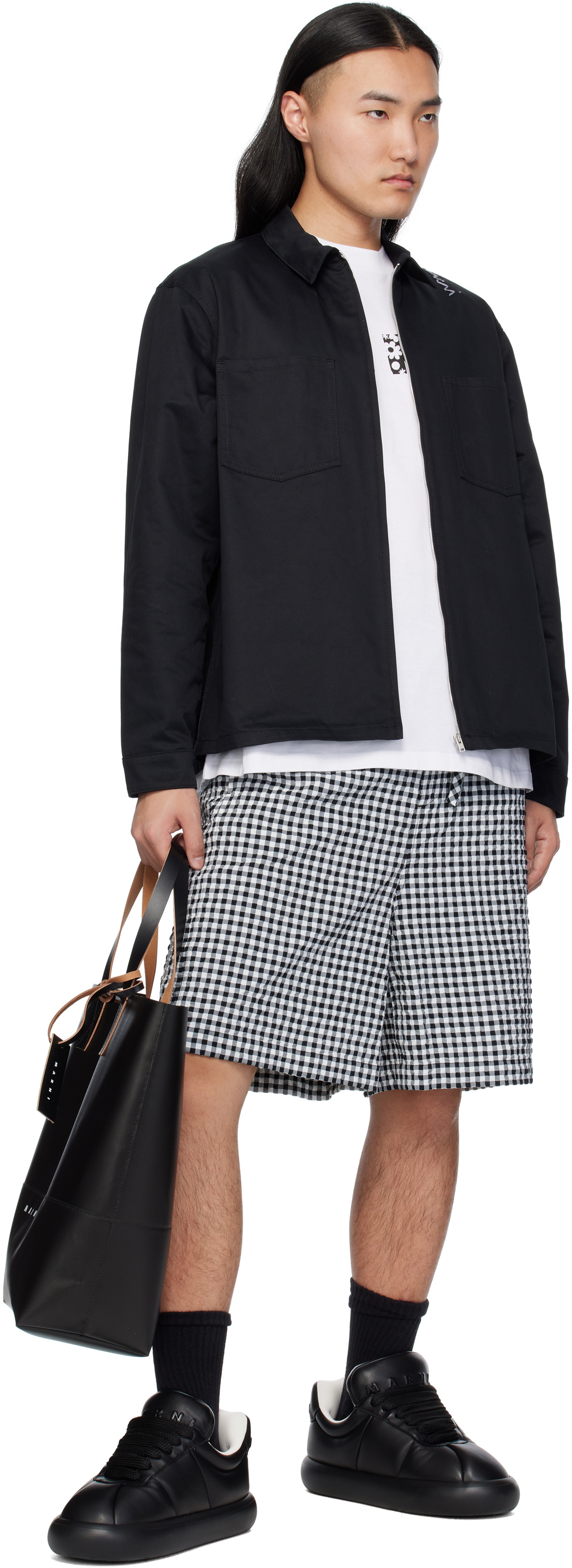 Marni Black Leather BigFoot 2.0 Sneakers Marni