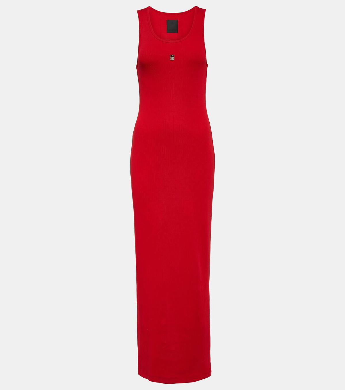 Givenchy Ribbed-knit cotton jersey maxi dress